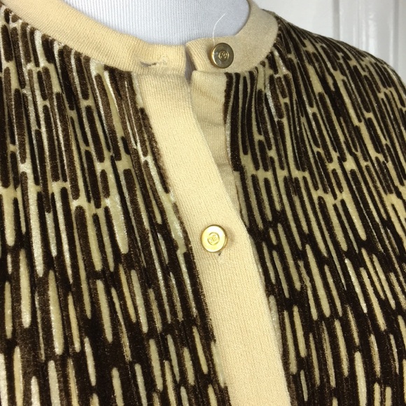 Vintage Style Cardigan 1960s Vibe Sz Small - Picture 6 of 9